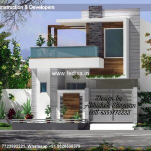 House front design  new house design duplex house design Model No - 0641