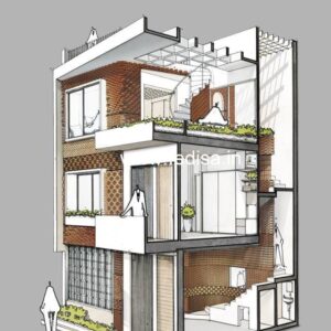 Luxury house house design modern house design -Model No - 0642