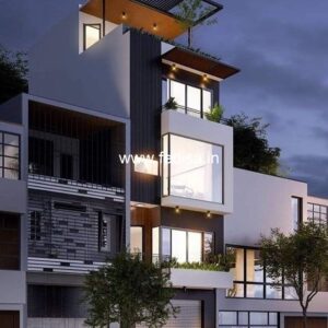 House front design  new house design duplex house design Model No - 0642