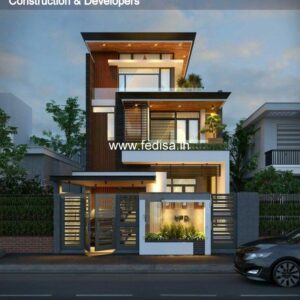 House front design  new house design duplex house design Model No - 0643
