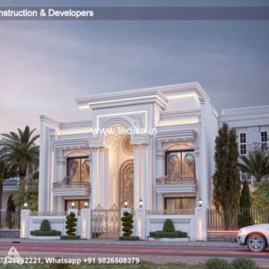 House front design  new house design duplex house design Model No - 0644