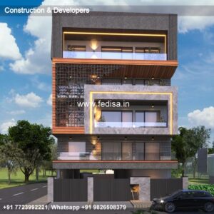 House front design  new house design duplex house design Model No - 0647