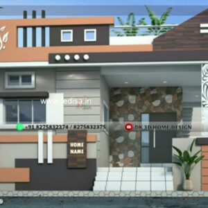 House front design new house design duplex house design Model No - 0649