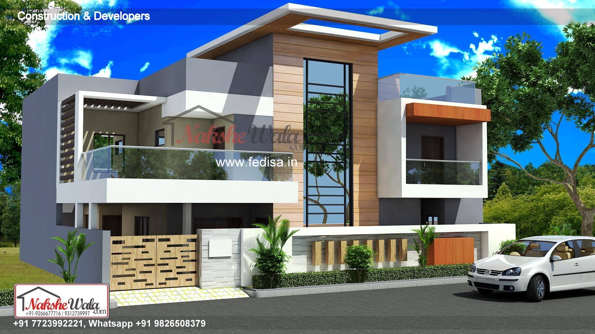 Luxury house house design modern house design -Model No - 0650