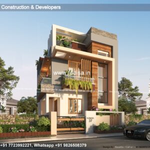 Luxury house house design modern house design -Model No - 0651