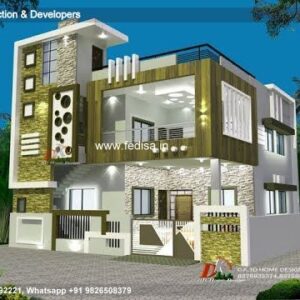Luxury house house design modern house design -Model No - 0655
