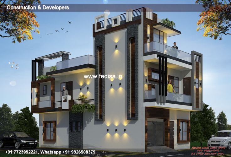 Luxury house house design modern house design -Model No - 0656