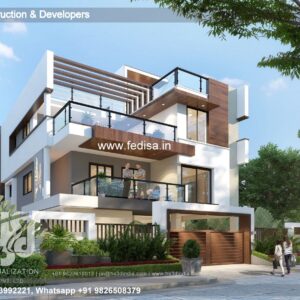 Bungalow house design most expensive house contemporary house Model No - 0654