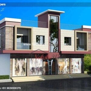 House front design new house design duplex house design Model No - 0661