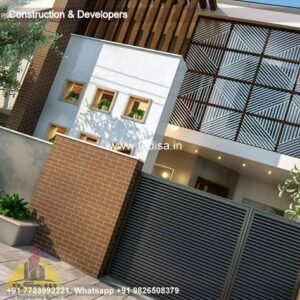 House front design new house design duplex house design Model No - 0663