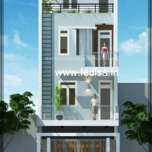 House front design  new house design duplex house design Model No - 0664
