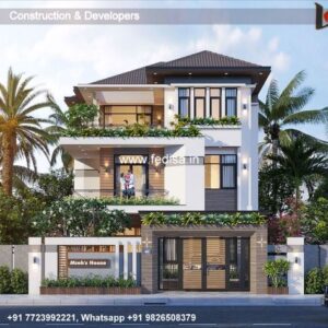 Bungalow house design most expensive house contemporary house Model No - 0664