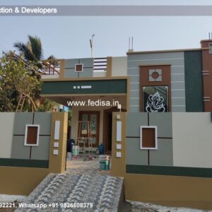 House front design  new house design duplex house design Model No - 0664