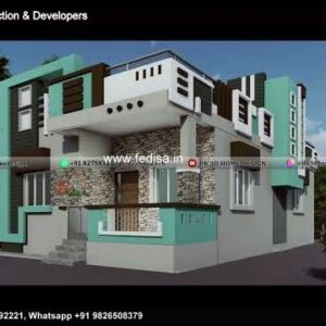 House front design  new house design duplex house design Model No - 0666