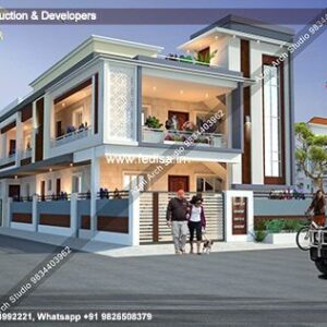 Luxury house house design modern house design -Model No - 0665