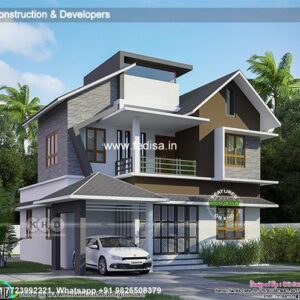 Bungalow house design most expensive house contemporary house Model No - 0667