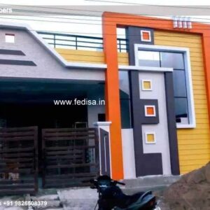 House front design  new house design duplex house design Model No - 0668