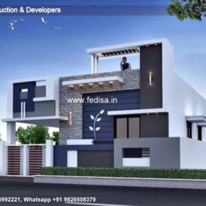 House front design  new house design duplex house design Model No - 0670