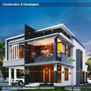 House front design  new house design duplex house design Model No - 0669