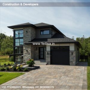House front design  new house design duplex house design Model No - 0673