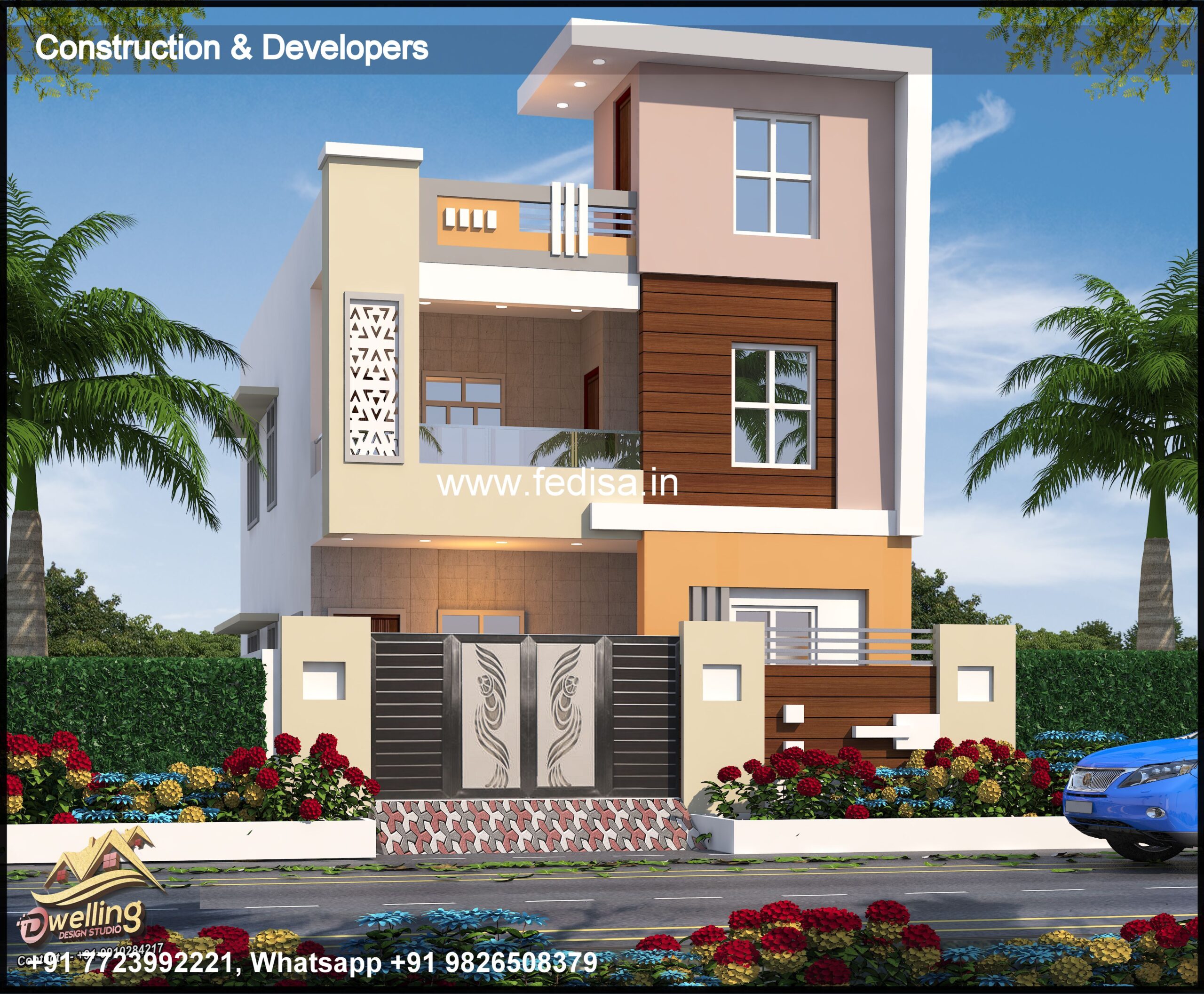 Luxury house house design modern house design -Model No - 0674