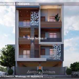 House front design  new house design duplex house design Model No - 0681