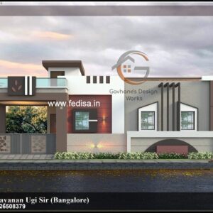 Bungalow house design most expensive house contemporary house Model No - 0687