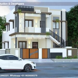 House front design new house design duplex house design Model No - 0688