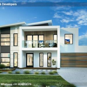 House front design new house design duplex house design Model No - 0690