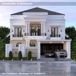 House front design new house design duplex house design Model No - 0691