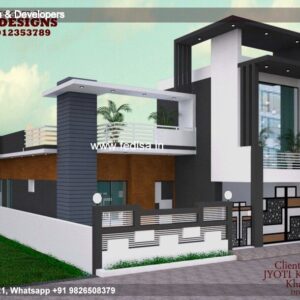 House front design new house design duplex house design Model No - 0690