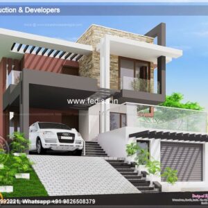 Bungalow house design most expensive house contemporary house Model No - 0691