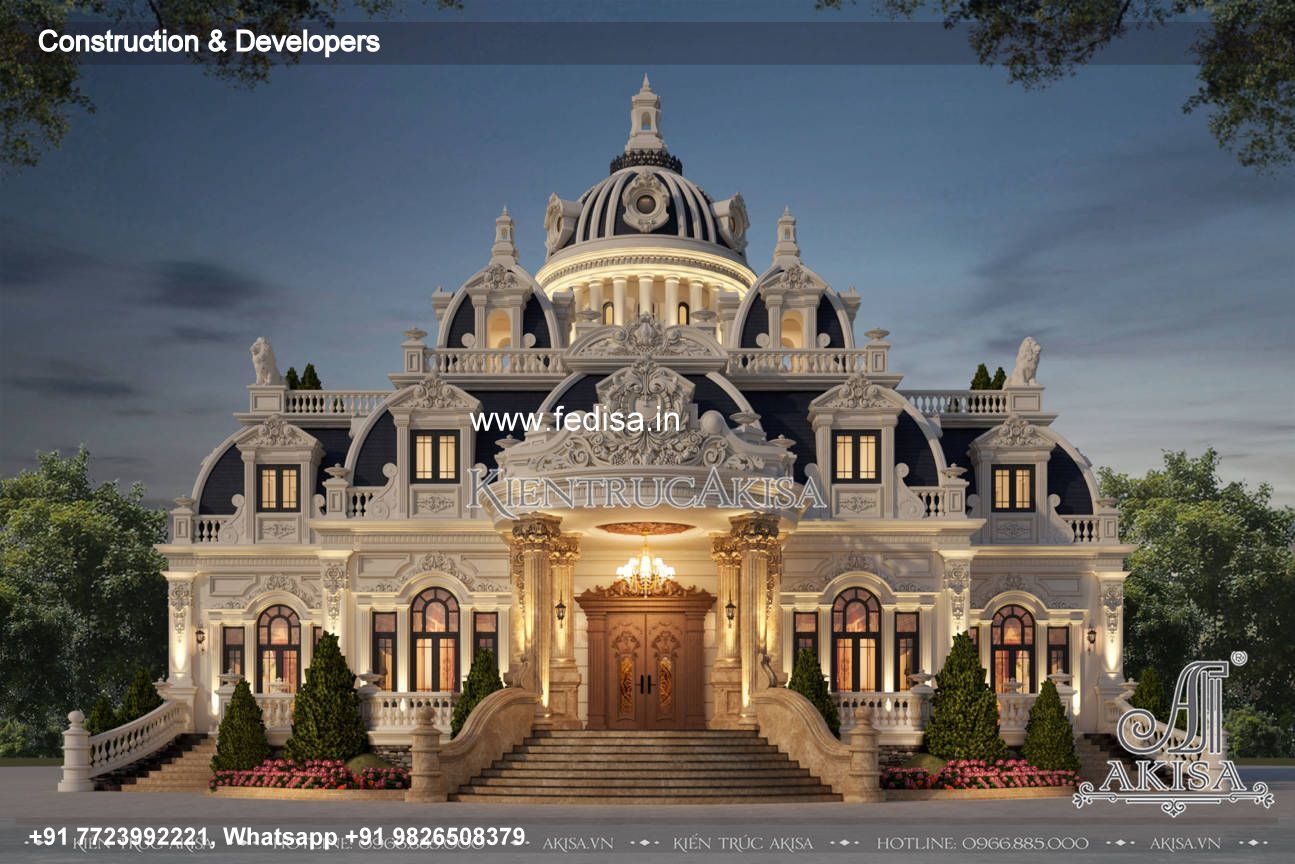 Luxury house house design modern house design -Model No - 0695