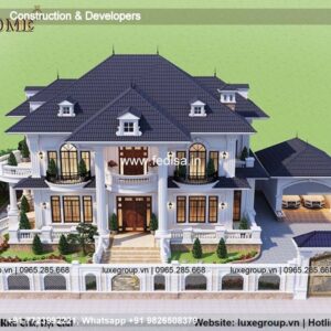 House front design  new house design duplex house design Model No - 0695