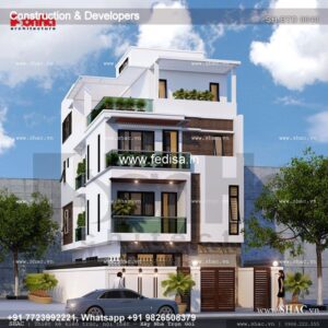 Bungalow house design most expensive house contemporary house Model No - 0695