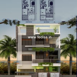 House front design  new house design duplex house design Model No - 0697