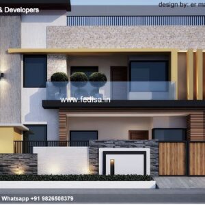 House front design  new house design duplex house design Model No - 0699