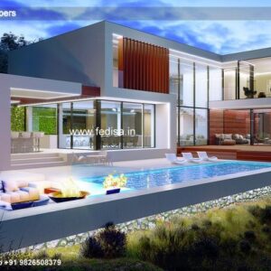 Luxury house house design modern house design -Model No - 0702