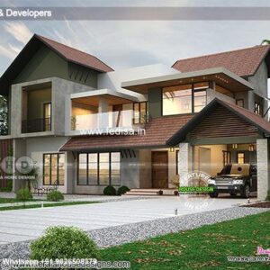 Luxury house house design modern house design -Model No - 0703