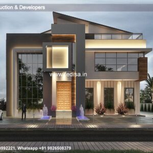 House front design  new house design duplex house design Model No - 0706