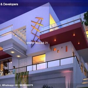 House front design  new house design duplex house design Model No - 0710