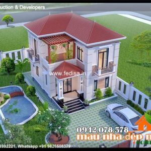 Luxury house house design modern house design -Model No - 0715
