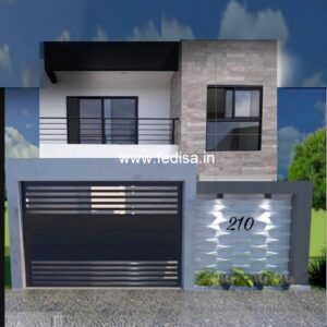 House front design  new house design duplex house design Model No - 0720