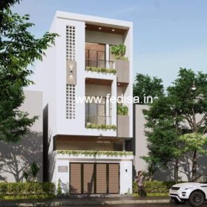 House front design new house design duplex house design Model No - 0718