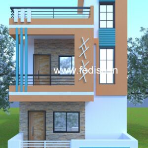 House front design new house design duplex house design Model No - 0720