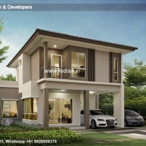 House front design new house design duplex house design Model No - 0721