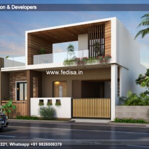 House front design  new house design duplex house design Model No - 0720