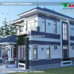 Luxury house house design modern house design -Model No - 0727