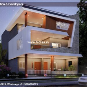House front design  new house design duplex house design Model No - 0727