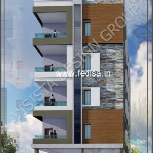House front design  new house design duplex house design Model No - 0728